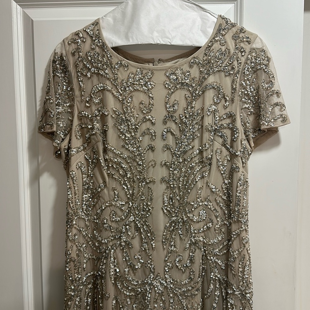 Adrianna Papeli Mother of the Bride Dress Bridesmaid Dress Size 16 HEMED 59 In